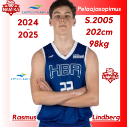Korisliigan Rasmus Lindberg Vahvistamaan Lappeenrannan Namikaa